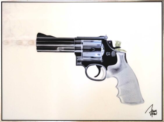 James Chiew Artwork - Kunstwerk - Lenticular Revolver 7o10