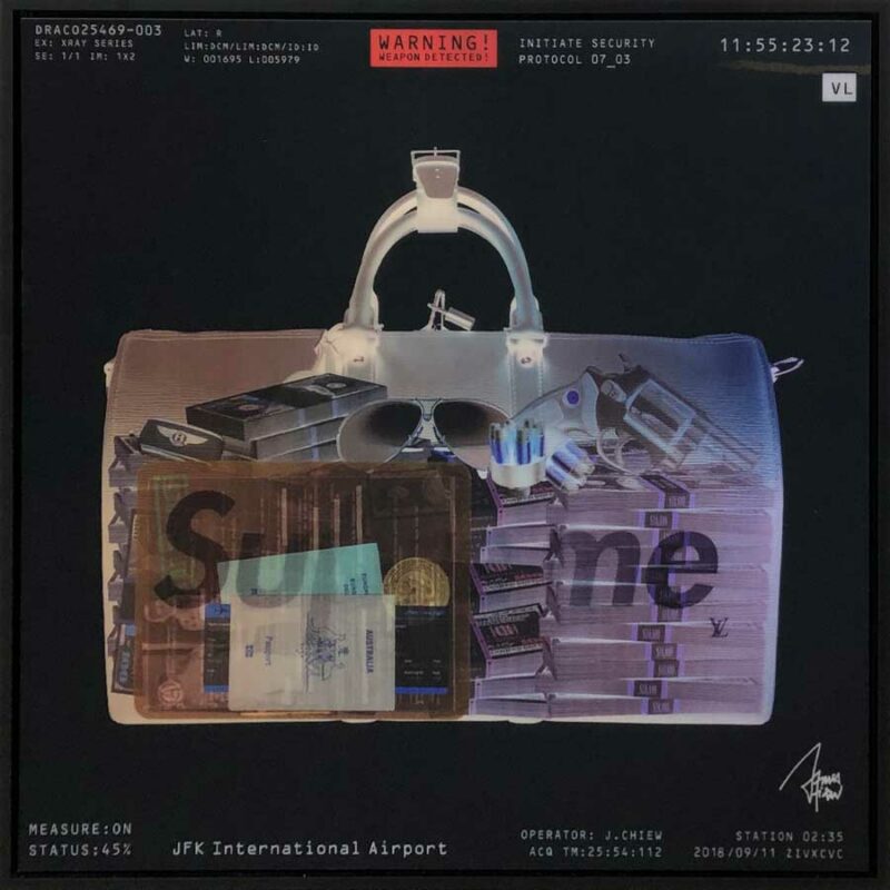 James Chiew Artwork - Kunstwerk - Lenticular X-Ray Bag Supreme