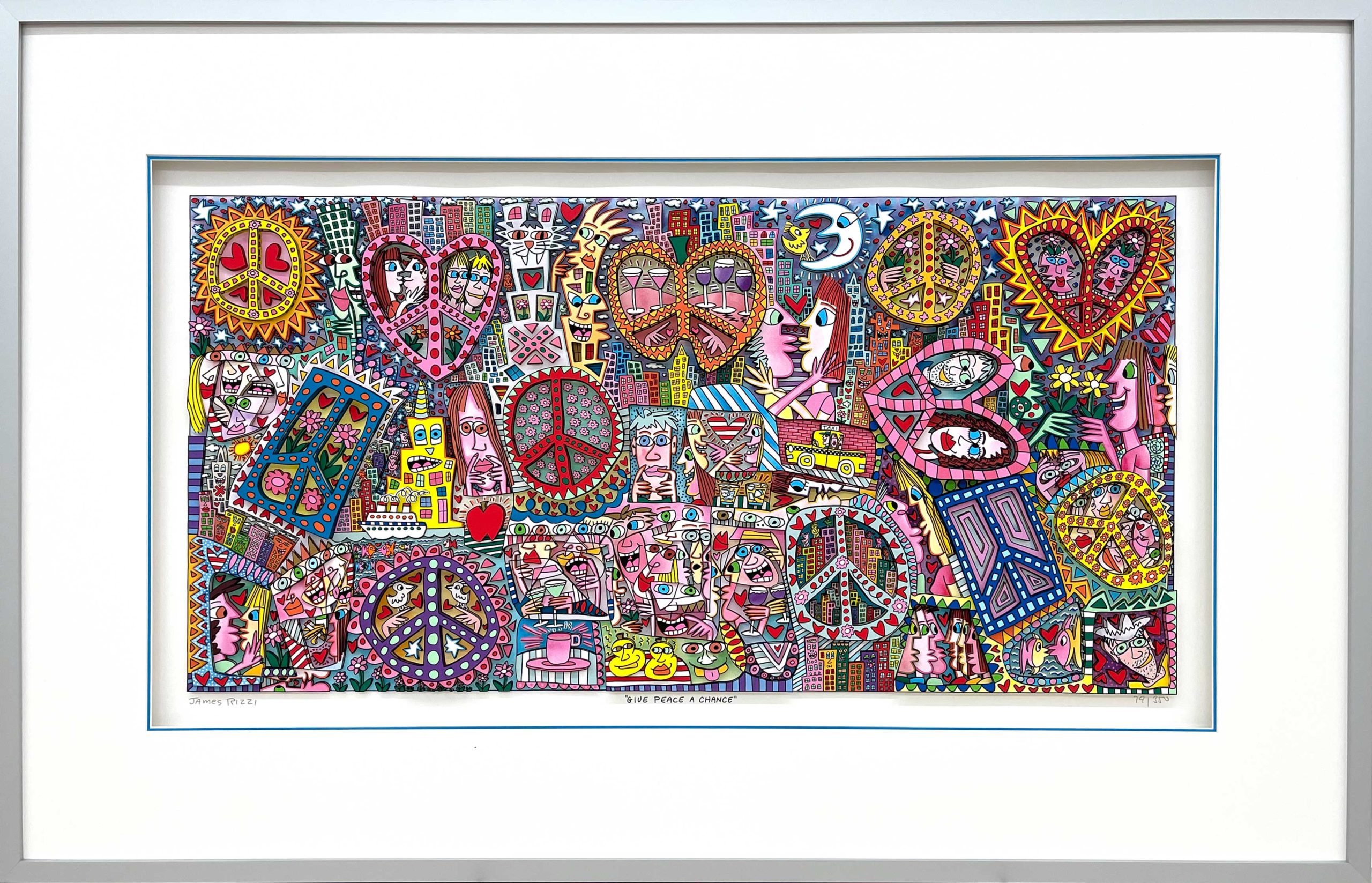 Mallorca Rizzi HMH Art chance Artwork | peace by | Galeria Gallery a James | | Give