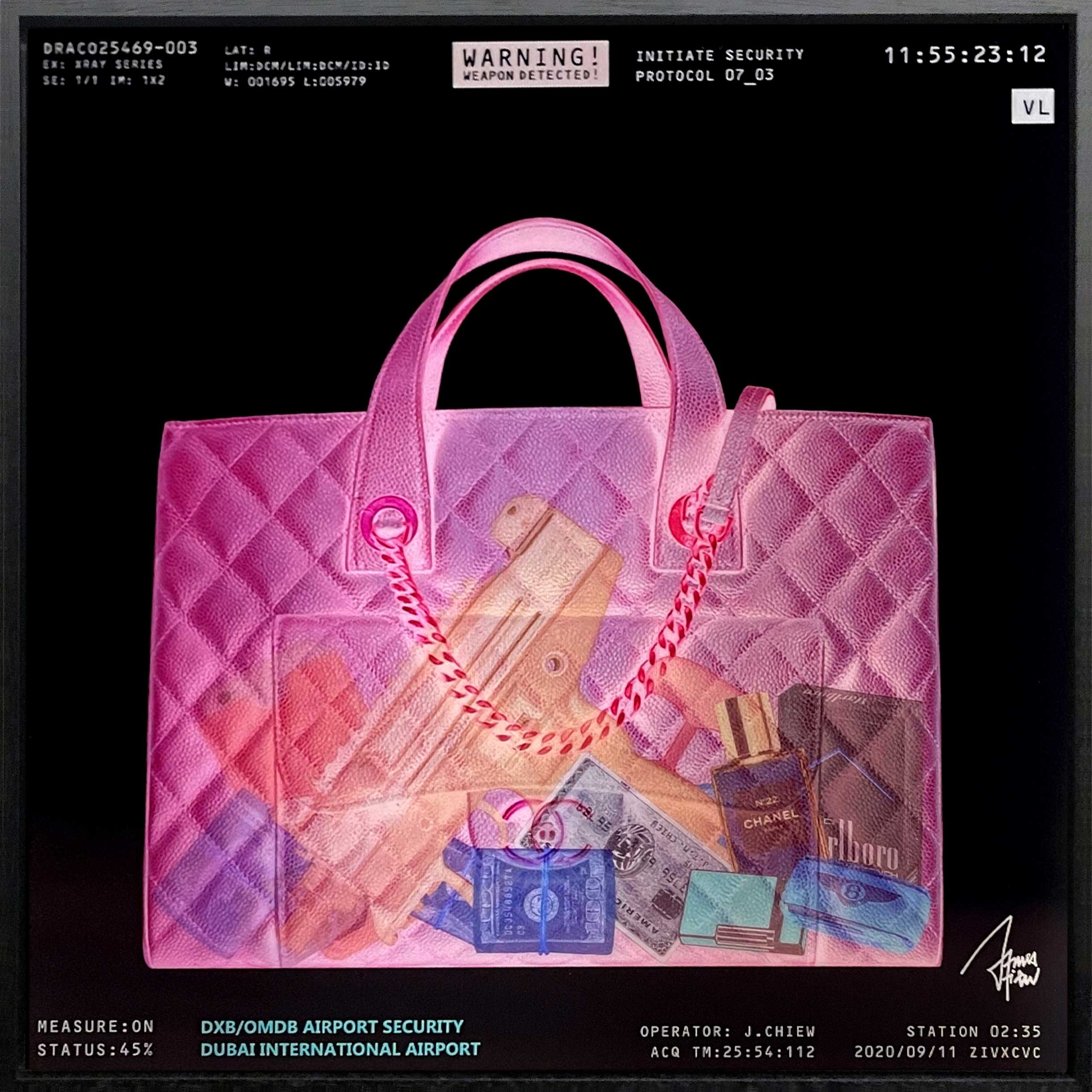 Lenticular Chanel Bag, Artwork by James Chiew, Galeria HMH